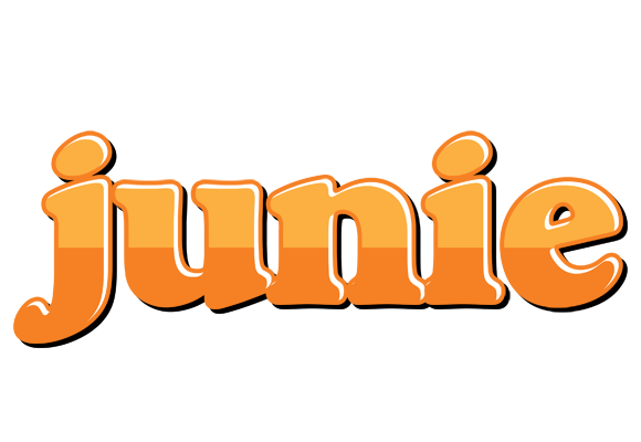 Junie orange logo
