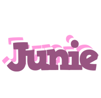 Junie relaxing logo