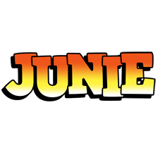 Junie sunset logo