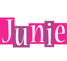 Junie whine logo