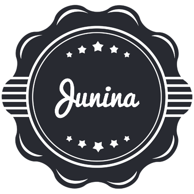 Junina badge logo