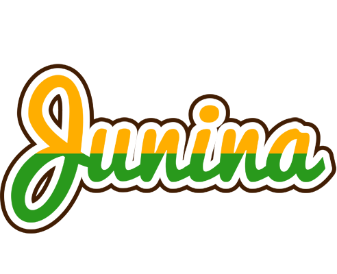 Junina banana logo