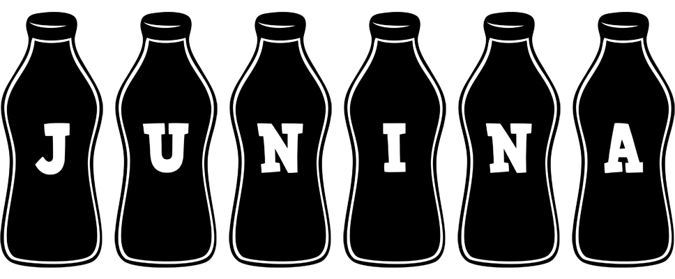 Junina bottle logo