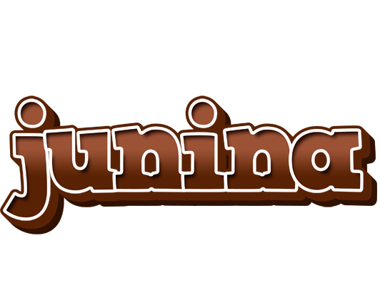 Junina brownie logo