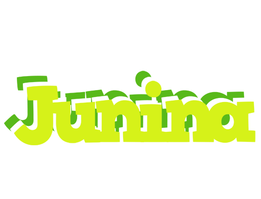Junina citrus logo