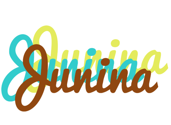 Junina cupcake logo