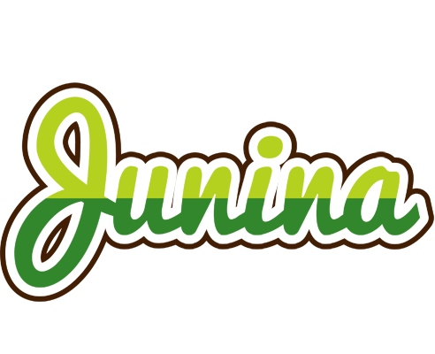 Junina golfing logo
