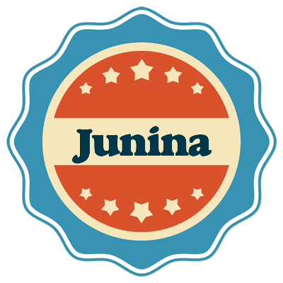 Junina labels logo
