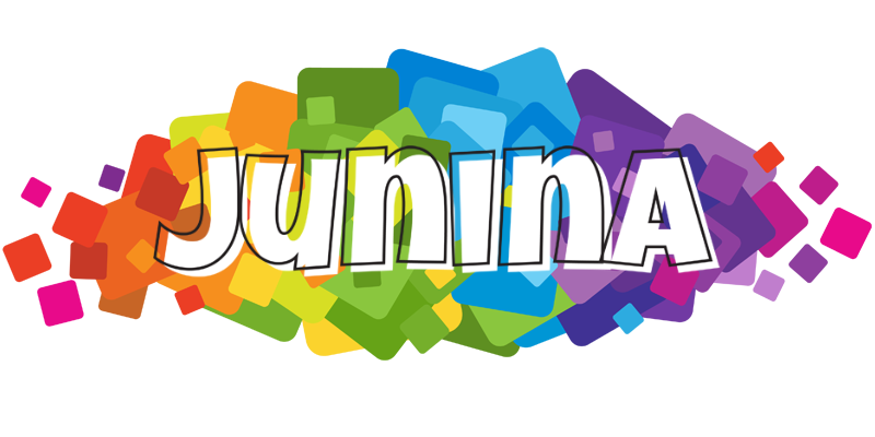 Junina pixels logo
