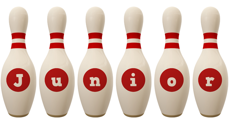 Junior bowling-pin logo