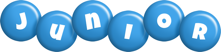 Junior candy-blue logo
