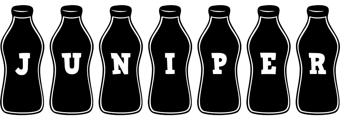 Juniper bottle logo