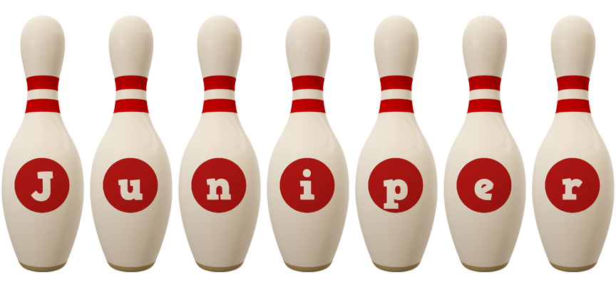 Juniper bowling-pin logo