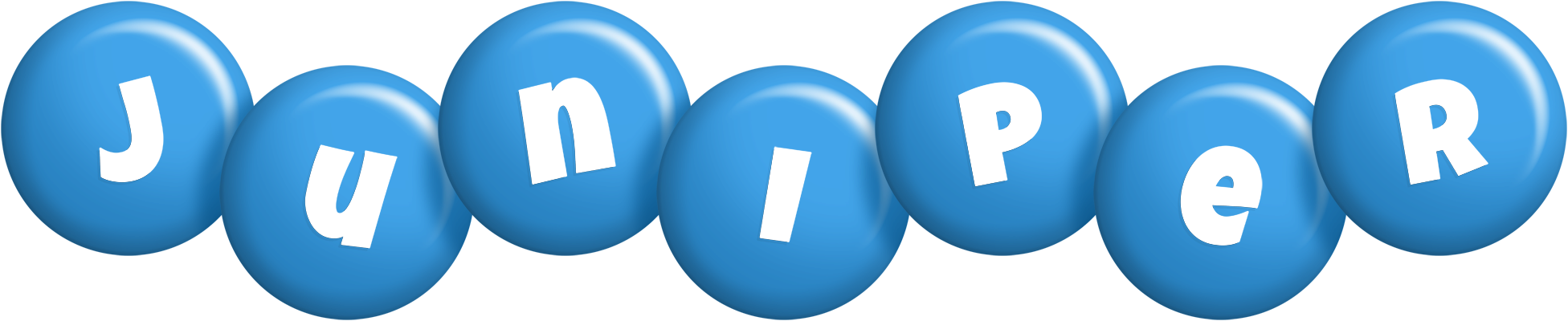 Juniper candy-blue logo