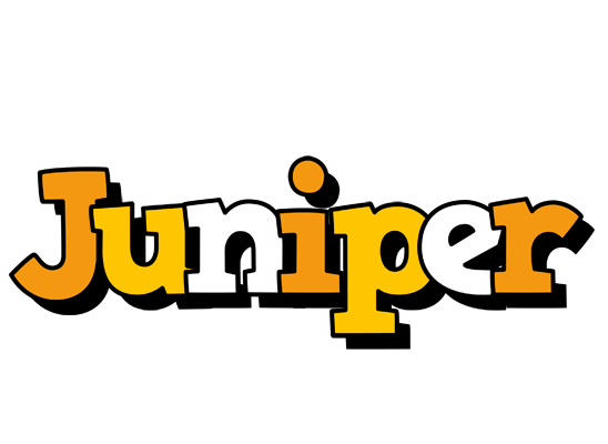 Juniper cartoon logo