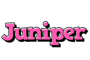 Juniper girlish logo