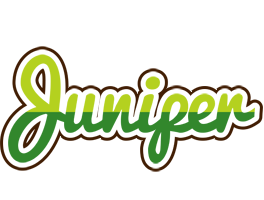 Juniper golfing logo