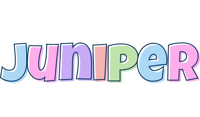 Juniper pastel logo