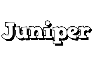 Juniper snowing logo