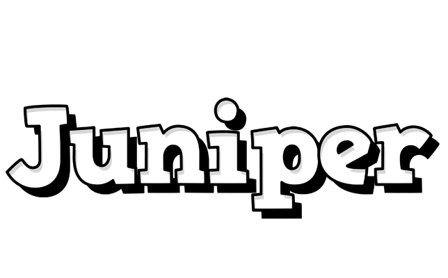 Juniper snowing logo