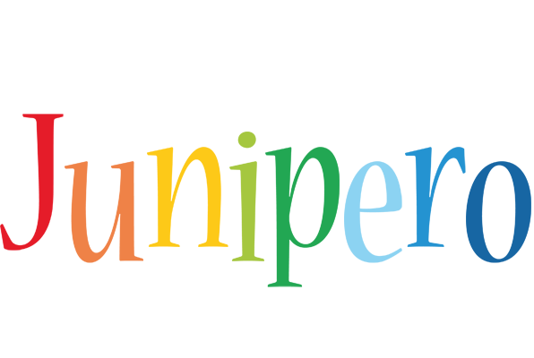 Junipero birthday logo
