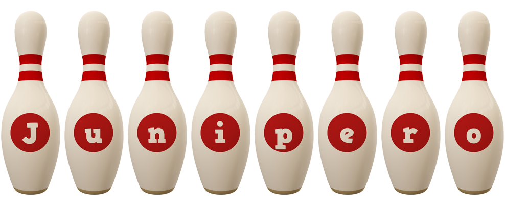 Junipero bowling-pin logo
