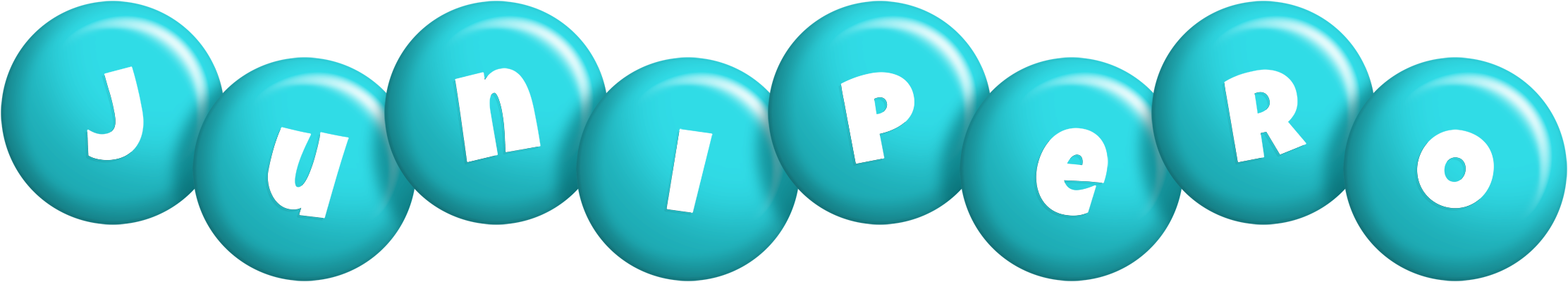 Junipero candy-azur logo