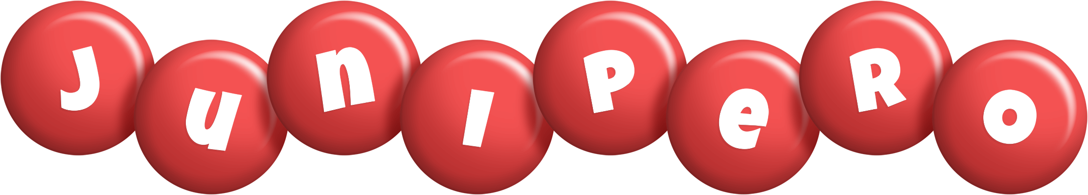 Junipero candy-red logo