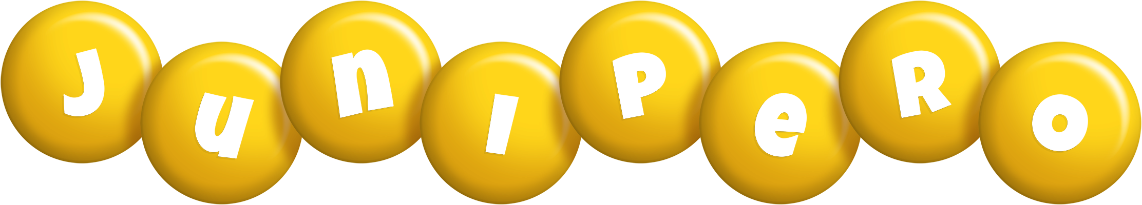 Junipero candy-yellow logo