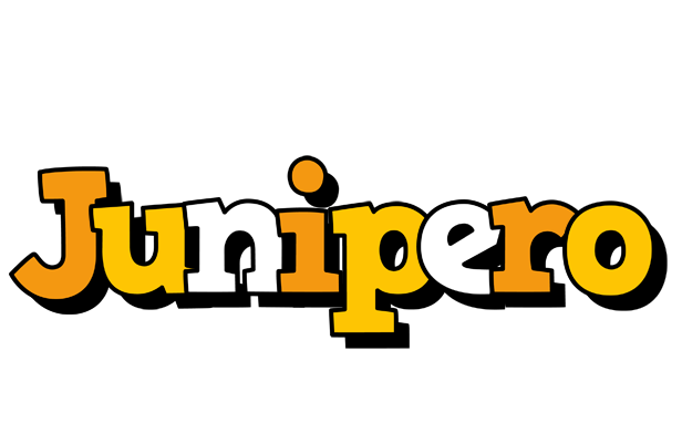 Junipero cartoon logo