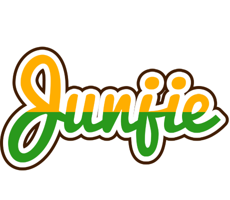Junjie banana logo