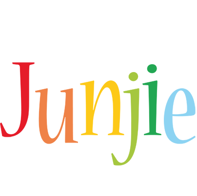 Junjie birthday logo