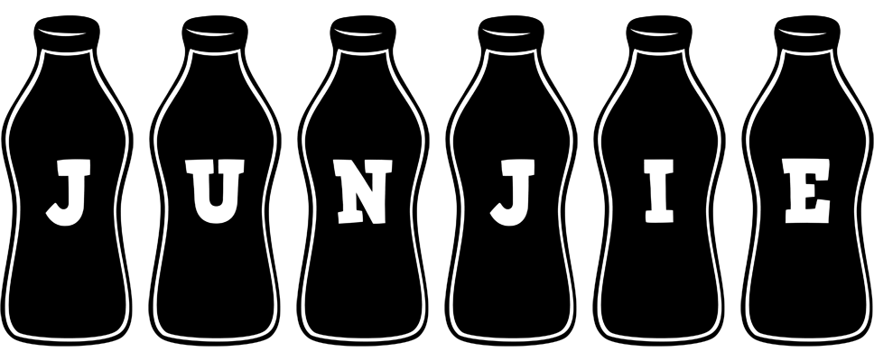 Junjie bottle logo
