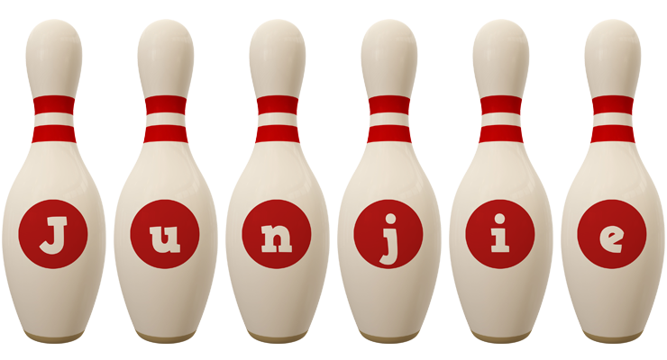 Junjie bowling-pin logo