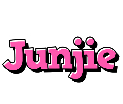 Junjie girlish logo