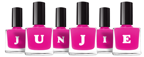 Junjie nails logo