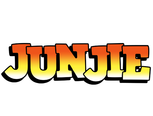 Junjie sunset logo