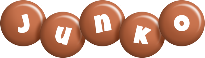 Junko candy-brown logo