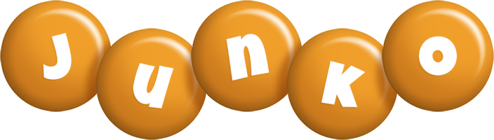Junko candy-orange logo