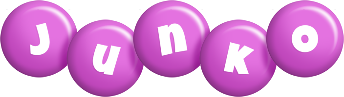 Junko candy-purple logo