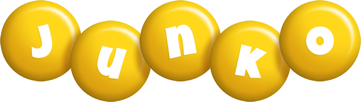 Junko candy-yellow logo