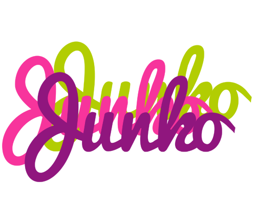 Junko flowers logo
