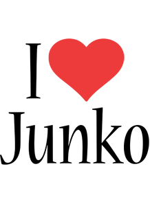 Junko i-love logo