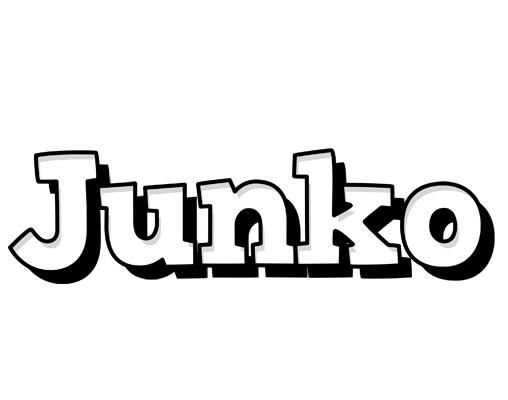 Junko snowing logo