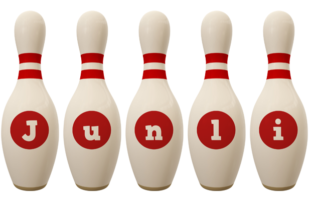Junli bowling-pin logo