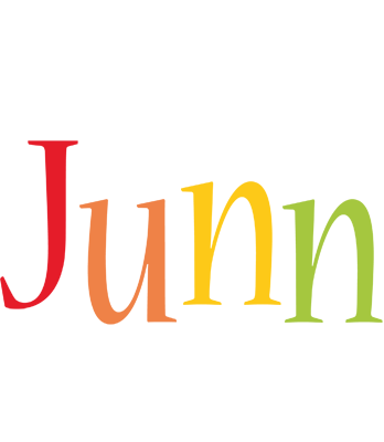 Junn birthday logo