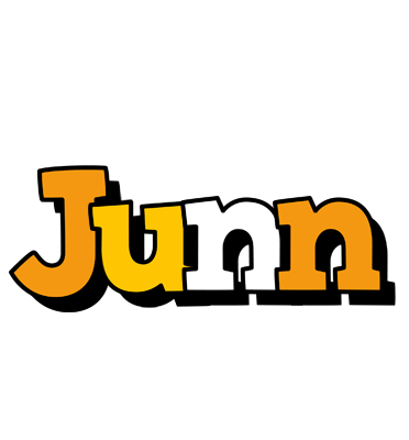 Junn cartoon logo