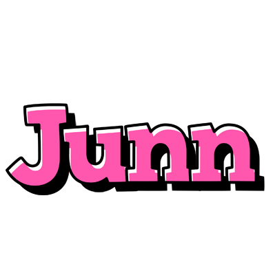 Junn girlish logo