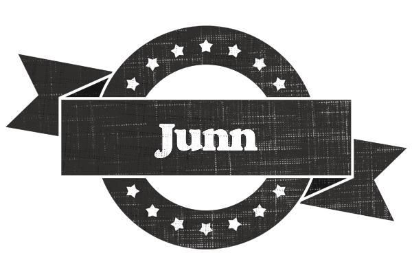 Junn grunge logo