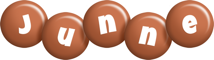 Junne candy-brown logo